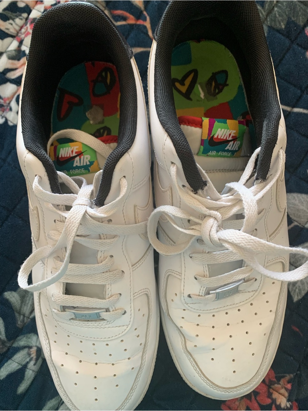 Nike Air Force 1 07 LV8 3 Peace Love Nike DM8148-100 Men’s Size 12